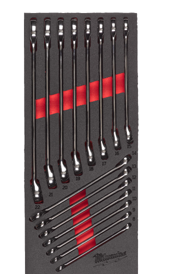 Milwaukee - Set Chiavi Combinate Modulo Morbido