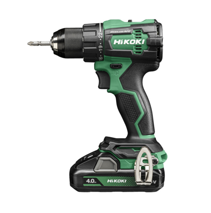 Hikoki - Trapano avvitatore 18V, 70Nm, Brushless, solo corpo, Valigetta Stackable. *CORDLESS*