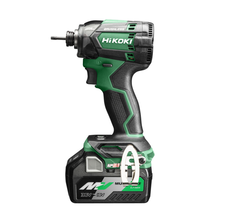 Hikoki - Avvitatore a Impulsi 18V, 210Nm, Brushless,  attacco quadro 1/4", Triple Hammer, IP56, solo corpo, Valigetta Stackable. *CORDLESS*