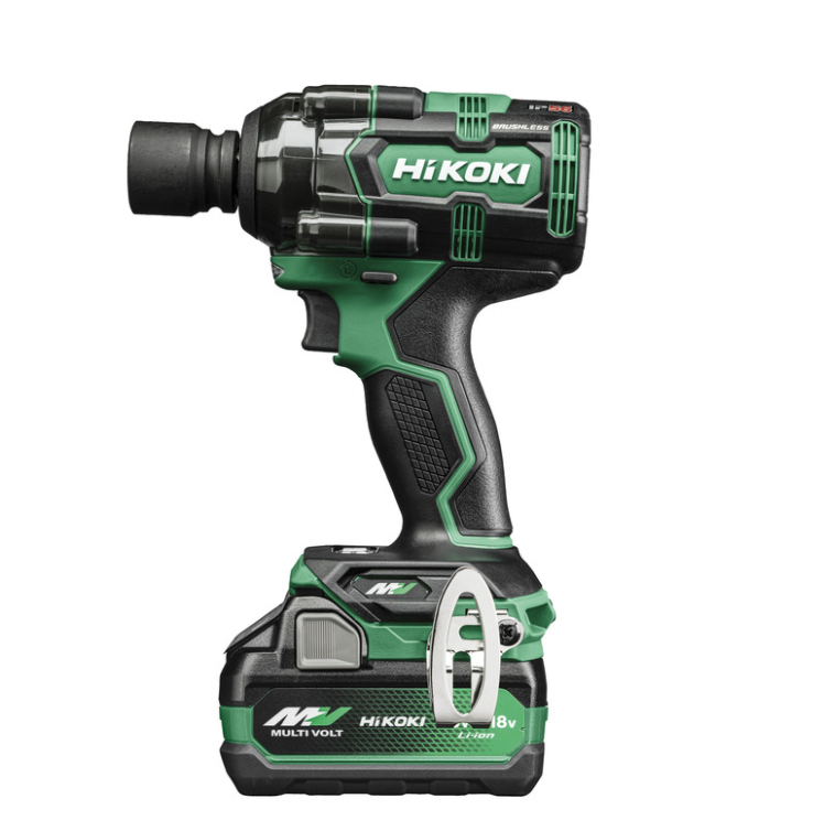 Hikoki - Avvitatore a Impulsi 36V, 380Nm, Brushless, attacco quadro 1/2" IP56, solo corpo, Valigetta Stackable. *CORDLESS*