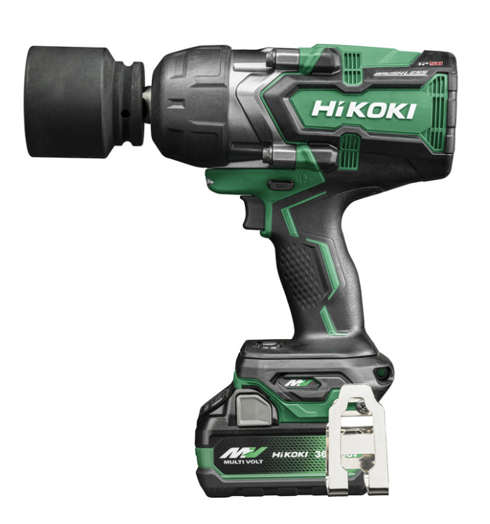 Hikoki - Avvitatore a Impulsi 36V, 1.900Nm, Brushless, attacco quadro 3/4", 4 Mode, IP56, solo corpo, Valigetta Stackable. *CORDLESS*