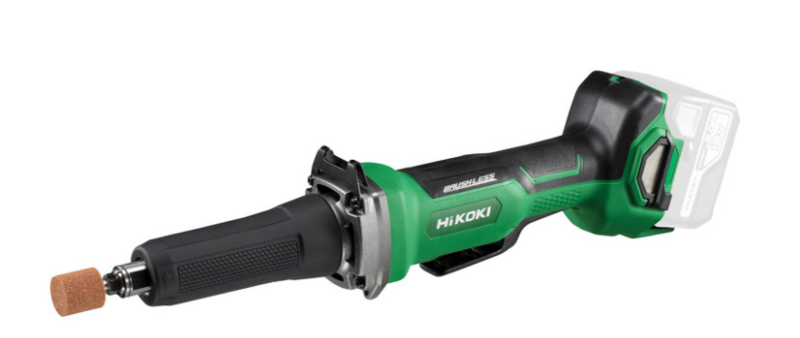 Hikoki - Smerigliatrice dritta 18V, interruttore a paletta, Velocità Variabile, Brushless, solo corpo, Valigetta. *CORDLESS*