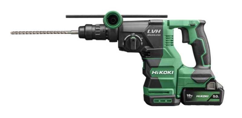Hikoki -   Tassellatore SDS-plus, 18V, 3,2J EPTA, RFC, LVH, Auto Stop, 3 modalità, Brushless, solo corpo, Valigetta Stackable. CORDLESS