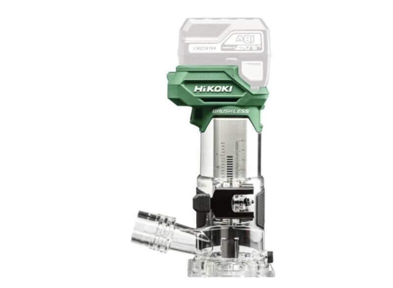 Hikoki -  Rifilatore 18V, gambo 8mm, profondità 40mm, solo corpo, Valigetta Stackable. *CORDLESS*