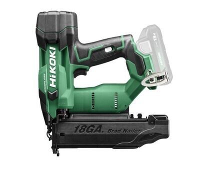 Hikoki -   Groppinatrice 18V, 18 GA, Brushless, solo corpo, Valigetta Stackable. *CORDLESS*