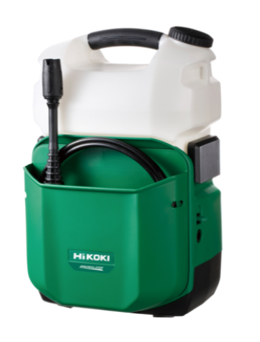 Hikoki -  Idropulitrice 18V, Pressione 5-20bar, Consumo H2O 0.5-1-2l/min, Tanica 8l, solo corpo. *CORDLESS*