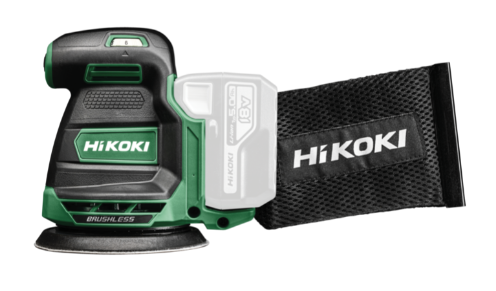 Hikoki -   Levigatrice roto-orbitale 18V, Ø125mm, orbita Ø3mm, velocità 7.000-11.000giri/min, solo corpo, Valigetta Stackable. *CORDLESS*