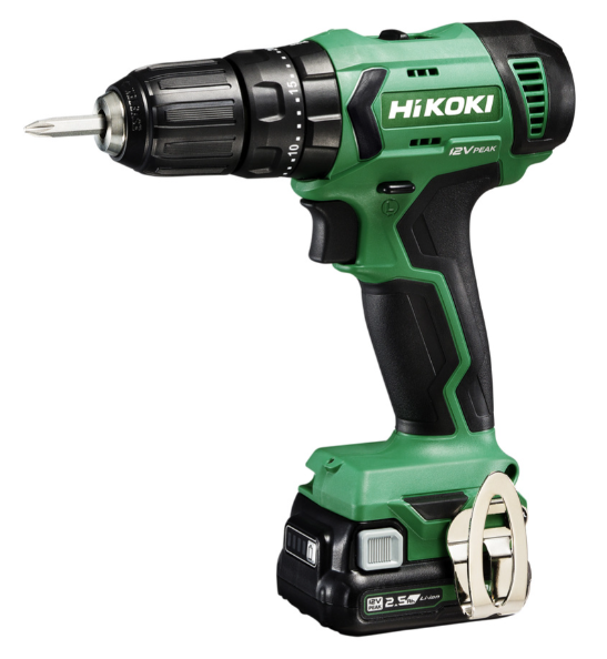 Hikoki - Trapano avvitatore c/percussione 12V,   38Nm, solo corpo. *CORDLESS*