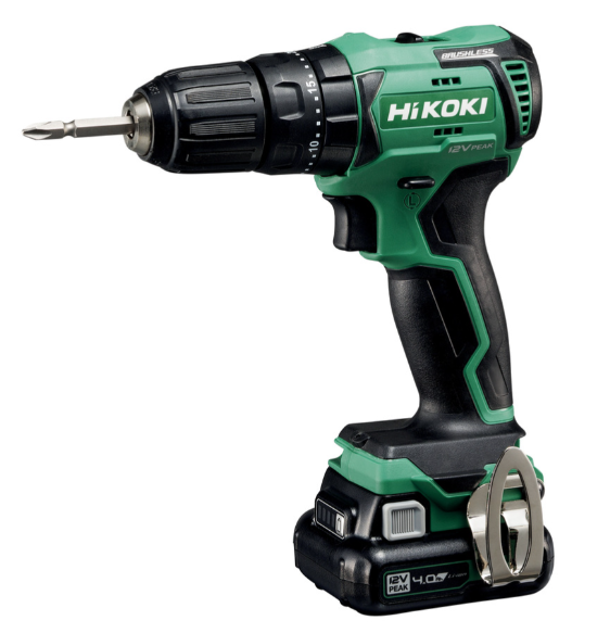 Hikoki - Trapano avvitatore c/percussione 12V, 40Nm, solo corpo. *CORDLESS*