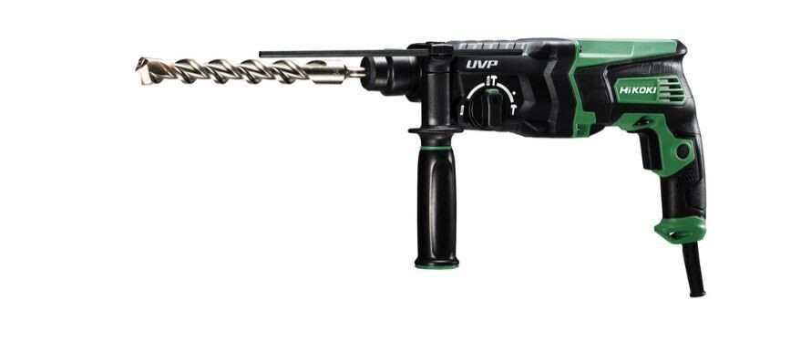 Hikoki -  Tassellatore 28mm, Martello Combinato SDS-plus, 720W, 3,2J EPTA, 3 modalità 3,5Kg, Valigetta. *SDS*