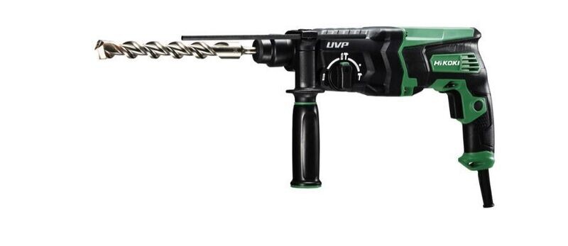Hikoki -  Tassellatore 28mm, Martello Combinato SDS-plus, 720W, 3,2J EPTA, 3 modalità 3,5Kg, Valigetta. *SDS*