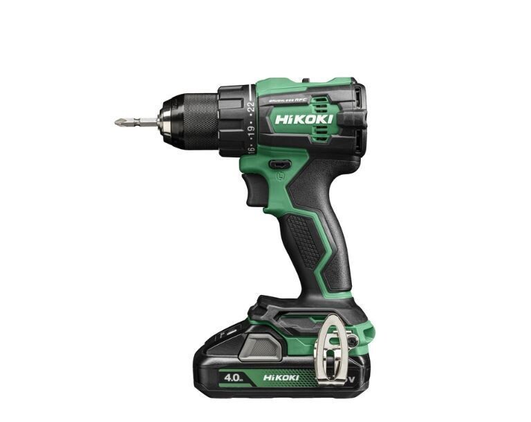 Hikoki - Trapano avvitatore 18V, 70Nm, Brushless, 2 x 4.0Ah, Valigetta Stackable. *CORDLESS*