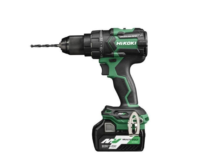 Hikoki - Trapano avvitatore 36V, 155Nm, Brushless, RFC c/giroscopio, 2 x MVA, Valigetta Stackable. *CORDLESS*