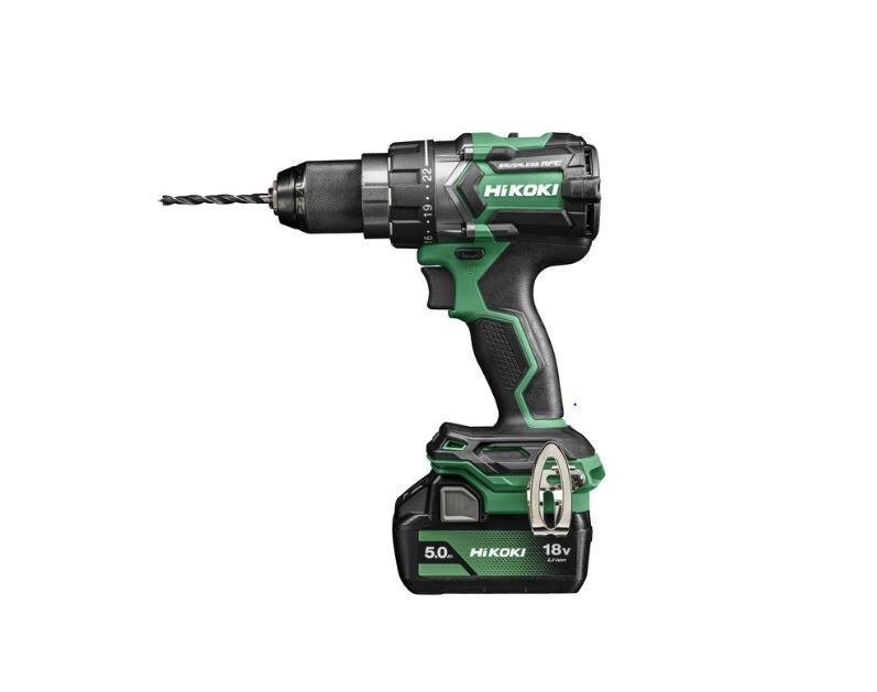 Hikoki - Trapano avvitatore 18V, 140Nm, Brushless, RFC c/giroscopio, 2 x 5.0Ah, Valigetta Stackable. *CORDLESS*