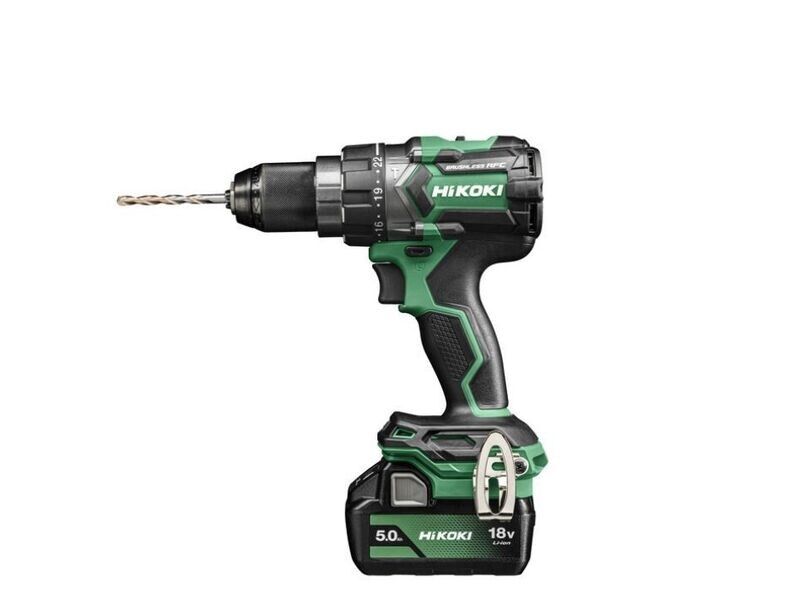 Hikoki - Trapano avvitatore c/percussione 18V, 140Nm, Brushless, RFC c/giroscopio, 2 x MVA, Valigetta Stackable. *CORDLESS*