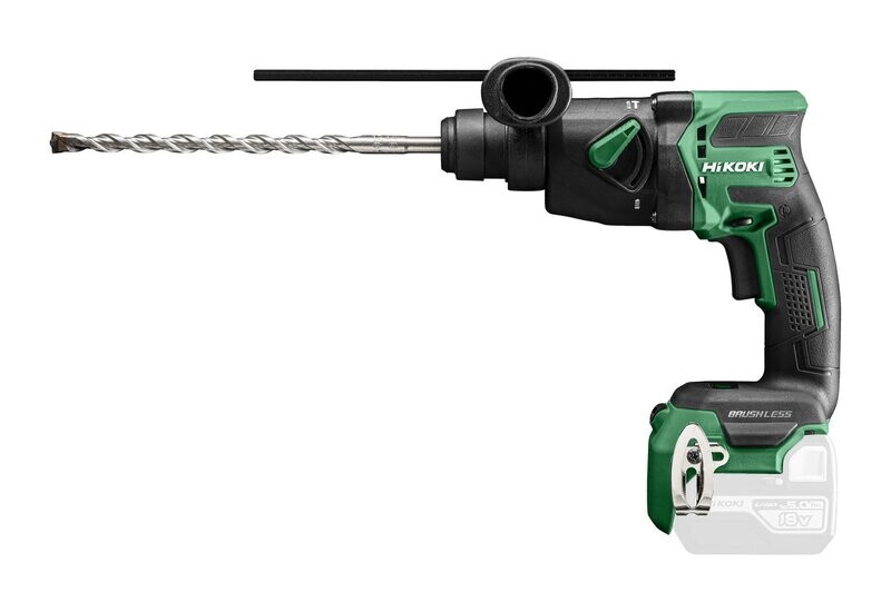 Hikoki - Tassellatore SDS-plus, 18V,  1,2J EPTA 2 modalità, Brushless, RFC, auto-stop , solo corpo, Valigetta Stackable. *CORDLESS*