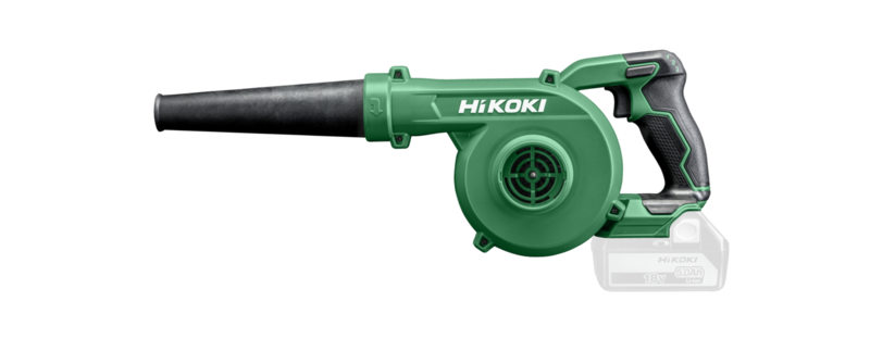 Hikoki - Soffiatore/Aspiratore 18V, 3.5mc/min, Vel. 95m/sec., solo corpo. *CORDLESS*