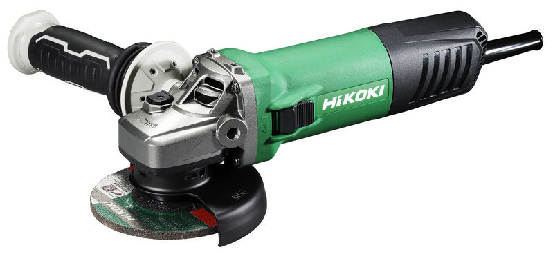 Hikoki - Smerigliatrice Angolare 1400W,  11.500 giri/min, Ø115mm, Disco Abrasivo,ZVRP, Impugnatura antivibrante.