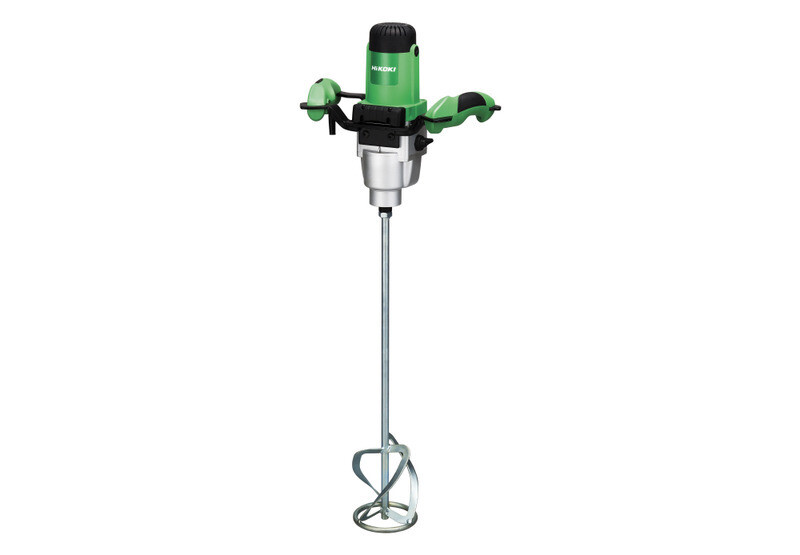 Hikoki - Miscelatore 1.200W, 650 giri/min 2Velocità, Regolazione Elettronica, 
attacco Frusta M14 (completo di Frusta Ø120mm)
