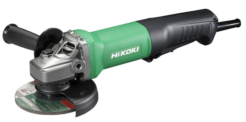 Hikoki - Smerigliatrice Angolare 1400W,  11.500 giri/min, Ø115mm, Disco Abrasivo, ZVRP, Impugnatura antivibrante. *SMERIGLIATRICE*