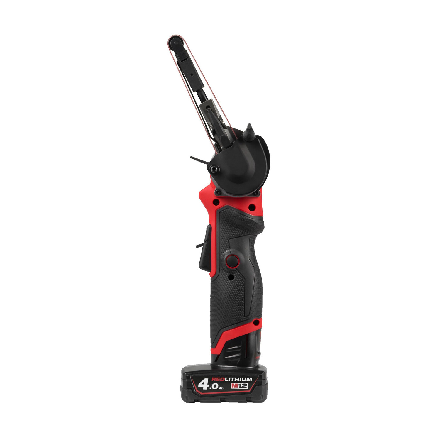 Milwaukee Lima a nastro a batteria M12 FBFL13-402B FUEL(TM) 12 V 4 Ah, lima elettrica con velocitÃ  variabile