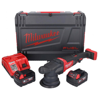 Milwaukee M18 FROP15-502X FUELâ„¢ lucidatrice eccentrica a batteria Milwaukee M18 FROP15-502X FUELâ„¢ lucidatrice eccentrica a batteria