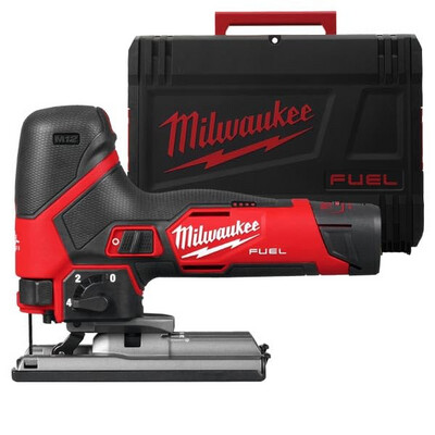 M12 FJS-422X Milwaukee - Seghetto a batterie 12v completo di 2 batterie 2.0ah + carica batterie