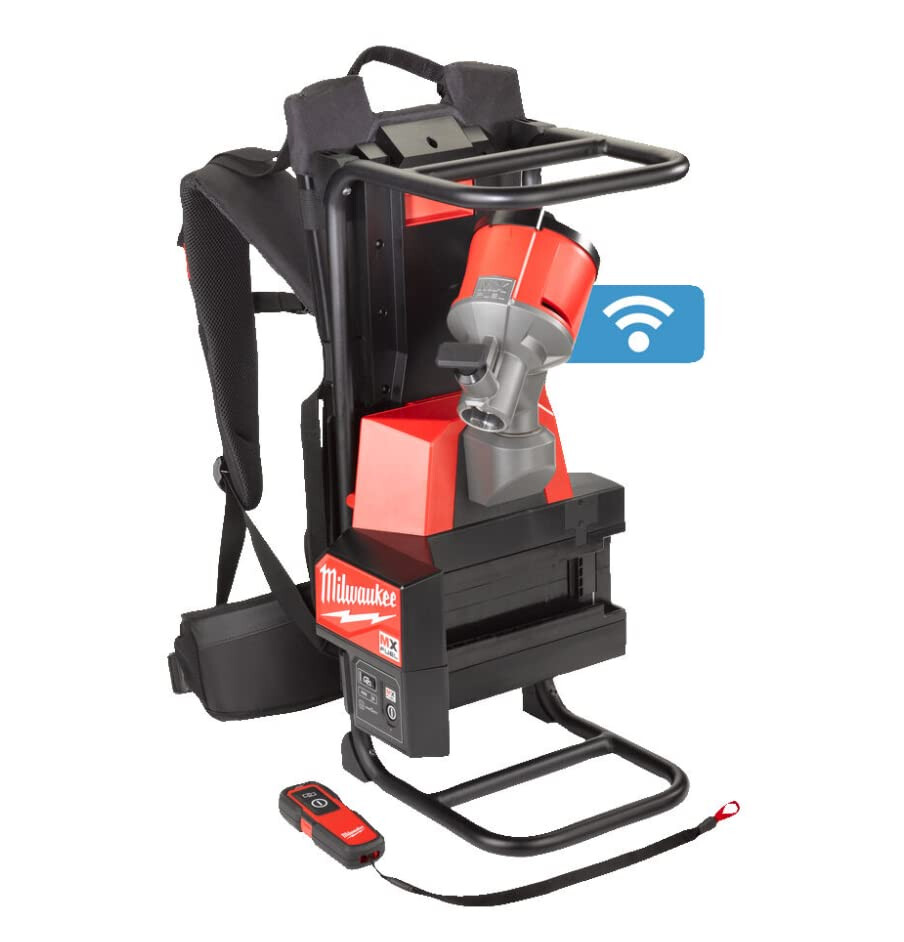 Milwaukee MX FUELâ„¢ - Commutatore per zaino, con batteria e caricatore