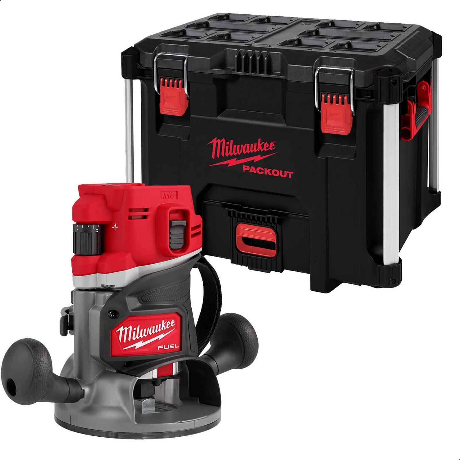 Milwaukee M18 FUEL 12 mm M18FR12KIT-0P senza batteria e caricatore con base sommergibile in PACKOUT