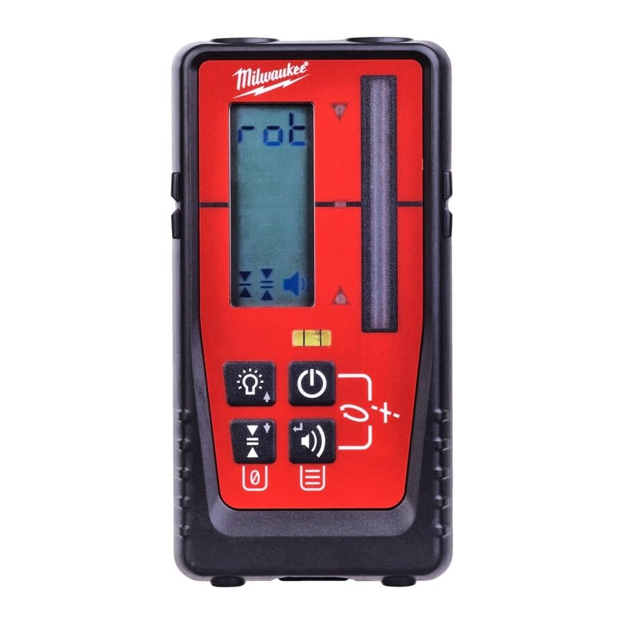 Milwaukee - Ricevitore Laser lineari 100 m e rotativi 250 m verde/rosso
