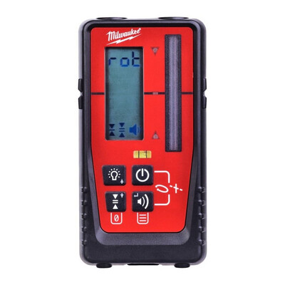 Milwaukee - Ricevitore Laser lineari 100 m e rotativi 250 m verde/rosso
