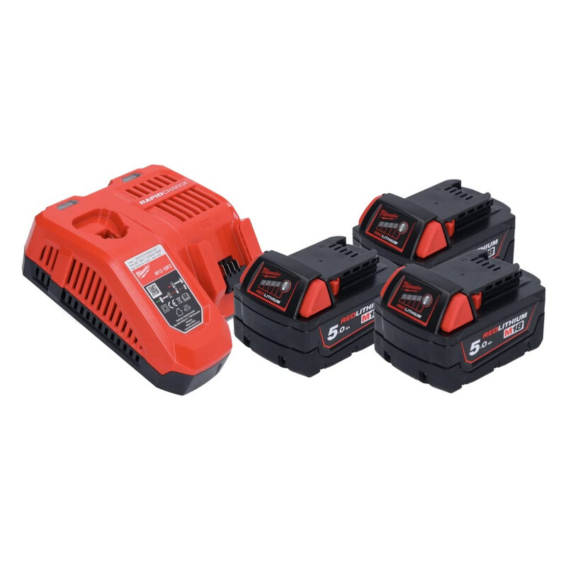 Milwaukee - Energy Kit 18V 3 x 5.0 Ah + 1 x 12V 2.0 Ah Milwaukee - Energy Kit 18V 3 x 5.0 Ah + 1 x 12V 2.0 Ah