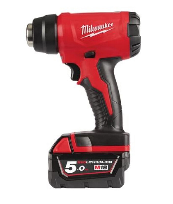 Milwaukee - Termosoffiatore 18 Volt 5,0Ah Milwaukee - Termosoffiatore 18 Volt 5,0Ah