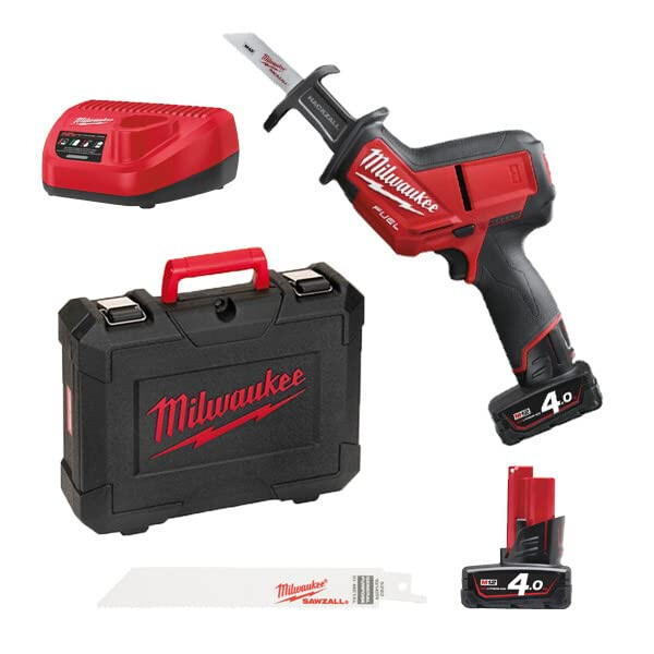 Milwaukee - Sega assiale compatta 12V 4,0Ah Tecnologia FUEL Milwaukee - Sega assiale compatta 12V 4,0Ah Tecnologia FUEL