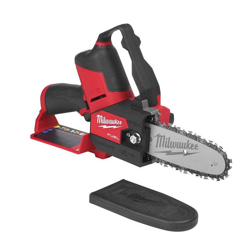 Milwaukee - Elettrosega per potatura 12 Volt Barra 15cm Milwaukee - Elettrosega per potatura 12 Volt Barra 15cm