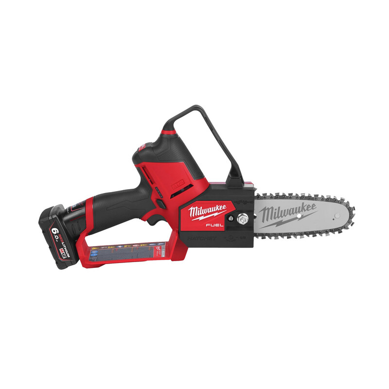 Milwaukee - Elettrosega per potatura 12 Volt Barra 15cm 6.0Ah Milwaukee - Elettrosega per potatura 12 Volt Barra 15cm 6.0Ah