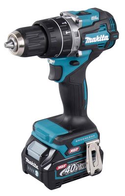 Makita - Trapano avvitatore con percussione 40Vmax 64Nm 2,5Ahx2 Makita - Trapano avvitatore con percussione 40Vmax 64Nm 2,5Ahx2
