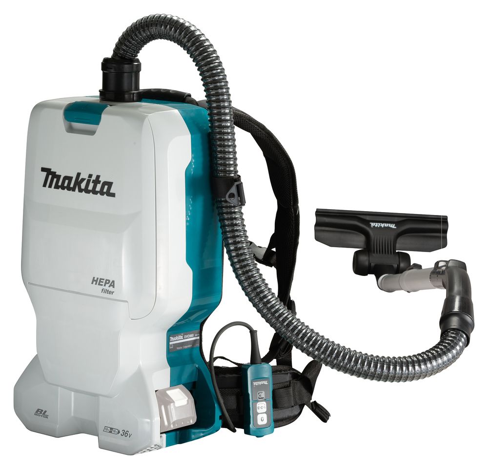 Makita - ASPIRATORE A ZAINO 18Vx2 6L  HEPA