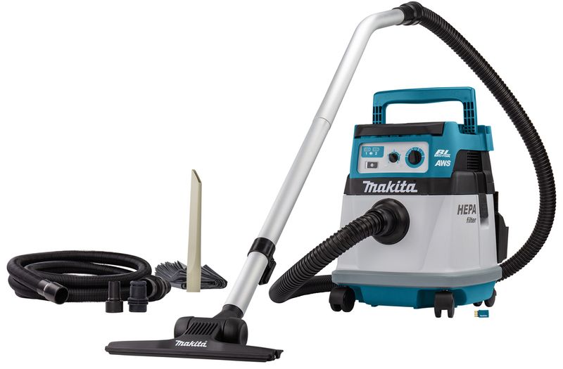 Makita - ASPIRATORE A TRAINO 18Vx2 L 15l AWS