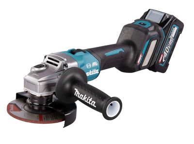 Makita - SMERIGLIATRICE ANGOLARE 40Vmax 125mm 4Ahx2