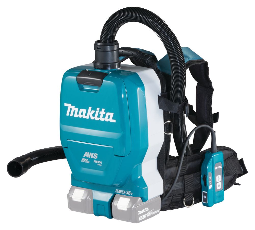 Makita - ASPIRATORE A ZAINO 18Vx2 2l
