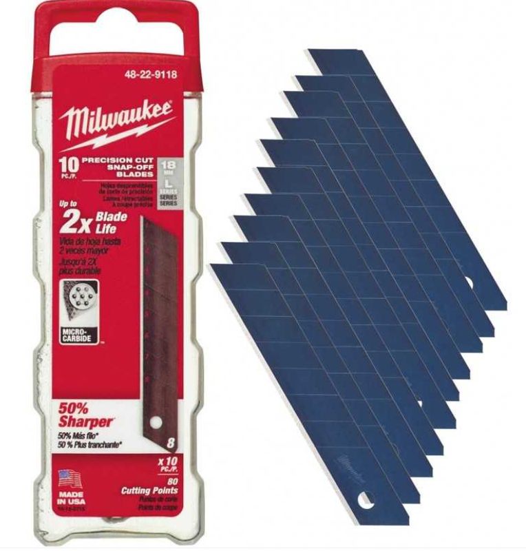 Milwaukee - Lama  di ricambio per  Taglierino Set. 18 Mm