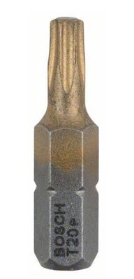 Bosch - Punte Bit Maxgrip T20(25Mm) - 3 Pz.