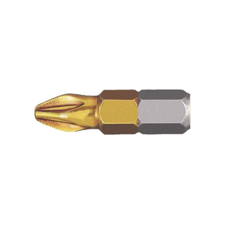 Hikoki - N.3 Inserti Croce Esagonale 1/4" Pz1 Lung. 25 Mm