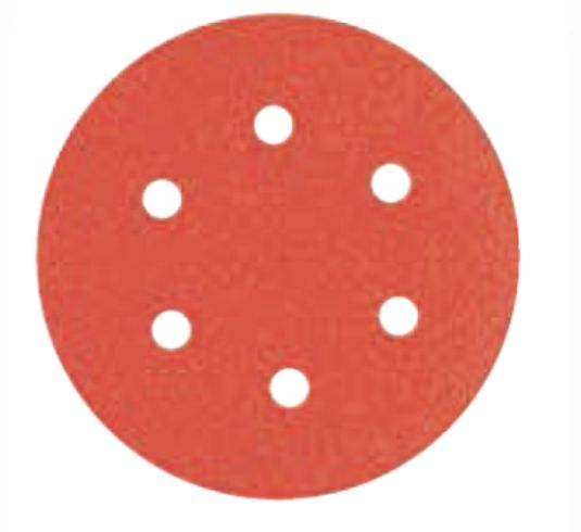 Hikoki - N.10 Carte Abrasive Per Levigatrici Roto-Orbitali 150 Mm Per Legno E Metallo