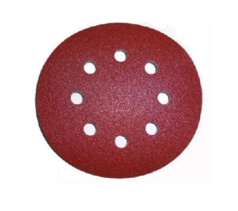 Hikoki - N.10 Carte Abrasive Per Levigatrici Roto-Orbitali  Per Legno E Metallo