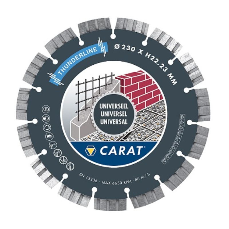 Hikoki - Disco diamantato Universale Ceb  Thunderline D.125X22Mm