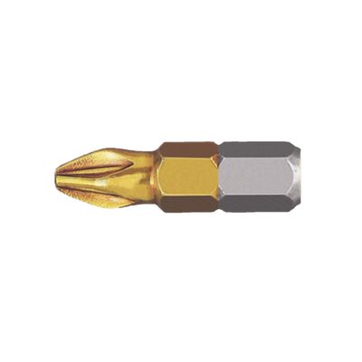 Hikoki - N.3 Inserti Croce Esagonale 1/4" Ph1 Lung. 25 Mm