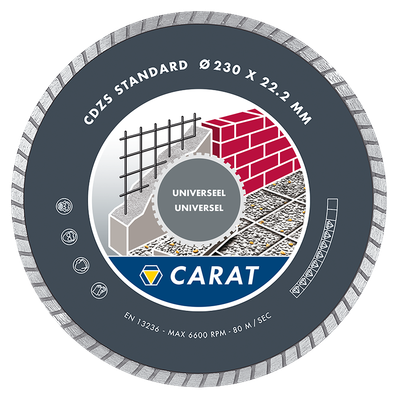 Hikoki - Disco diamantato corona continua Universale Cdzsc D.230X22.23 Mm, Standard