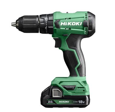 Hikoki - Trapano Avvitatore Percussione 18V 2 X 2 Ah 50 Nm - Valigetta